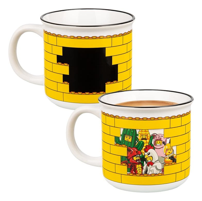 Lego värmeförändrande mugg med Minifigure-motiv