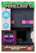 Minecraft Light Enderman Mask med rörelsesensor 25 cm