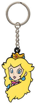 Super Mario nyckelring Princess Peach i PVC 6 cm