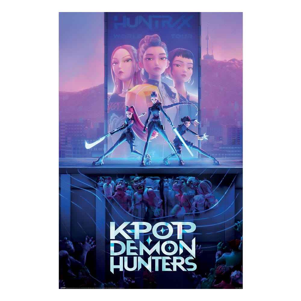 KPop Demon Hunters Posterpaket Filmnyckelkonst 61 x 91 cm (4)