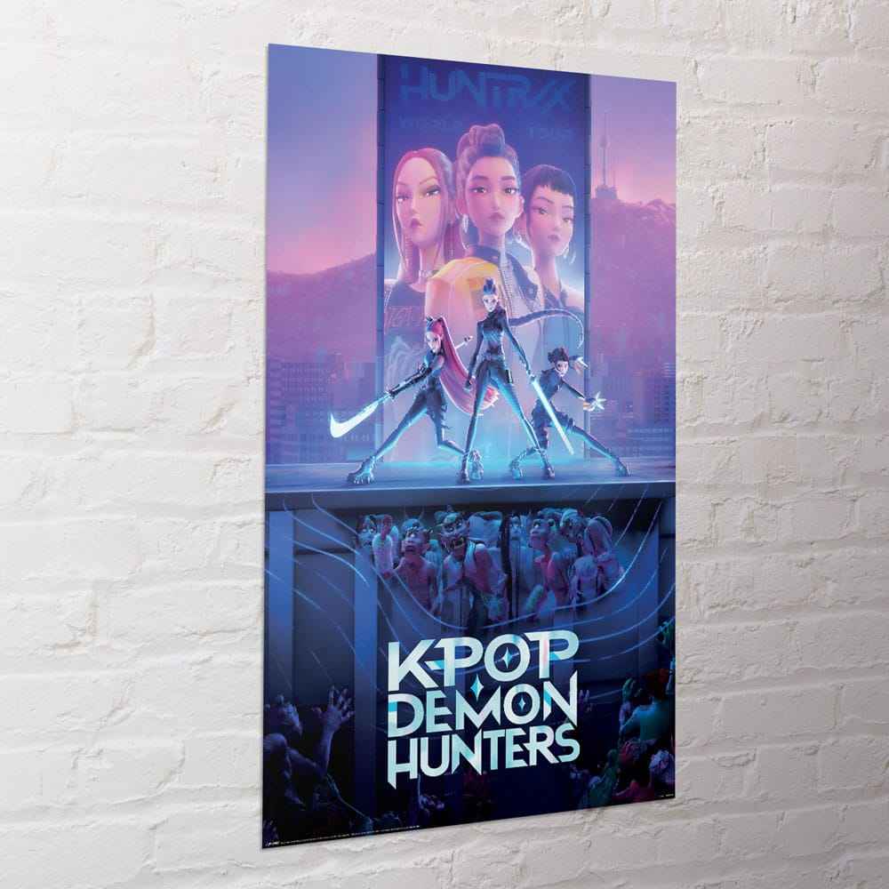 KPop Demon Hunters Posterpaket Filmnyckelkonst 61 x 91 cm (4)