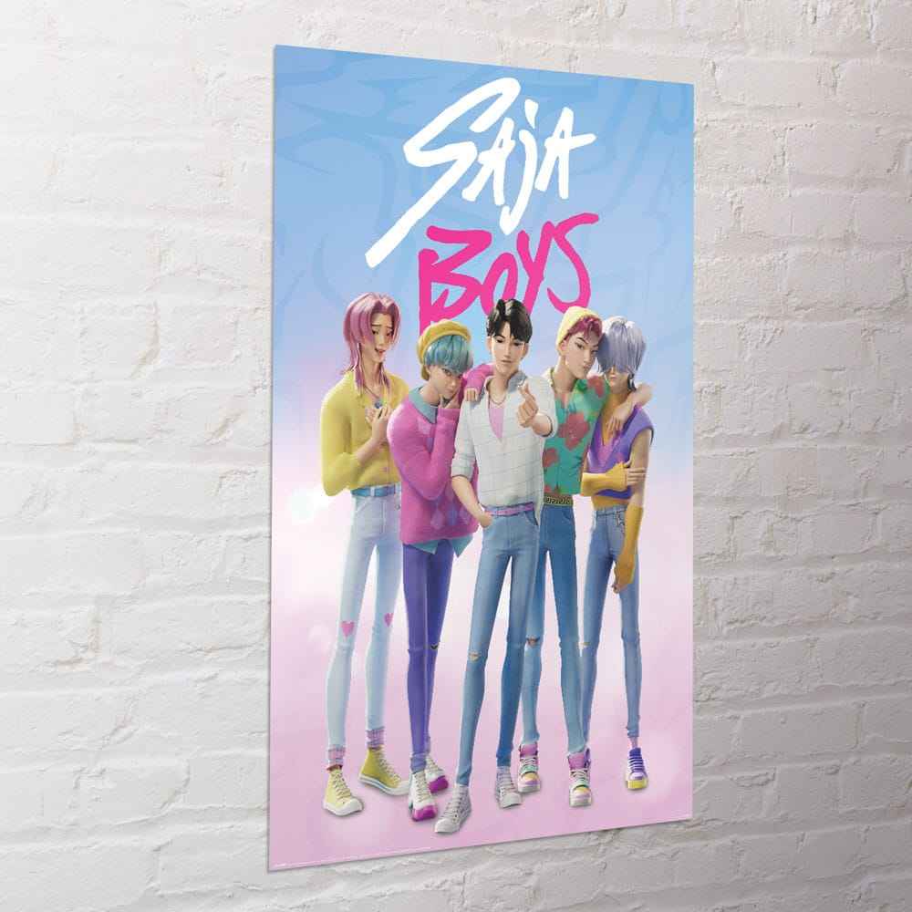 KPop Demon Hunters Posterpaket Saja Boys 61 x 91 cm (4 st)