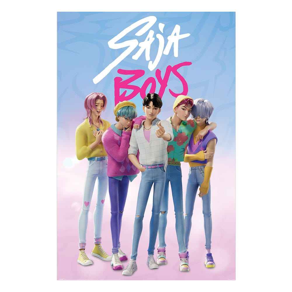 KPop Demon Hunters Posterpaket Saja Boys 61 x 91 cm (4 st)