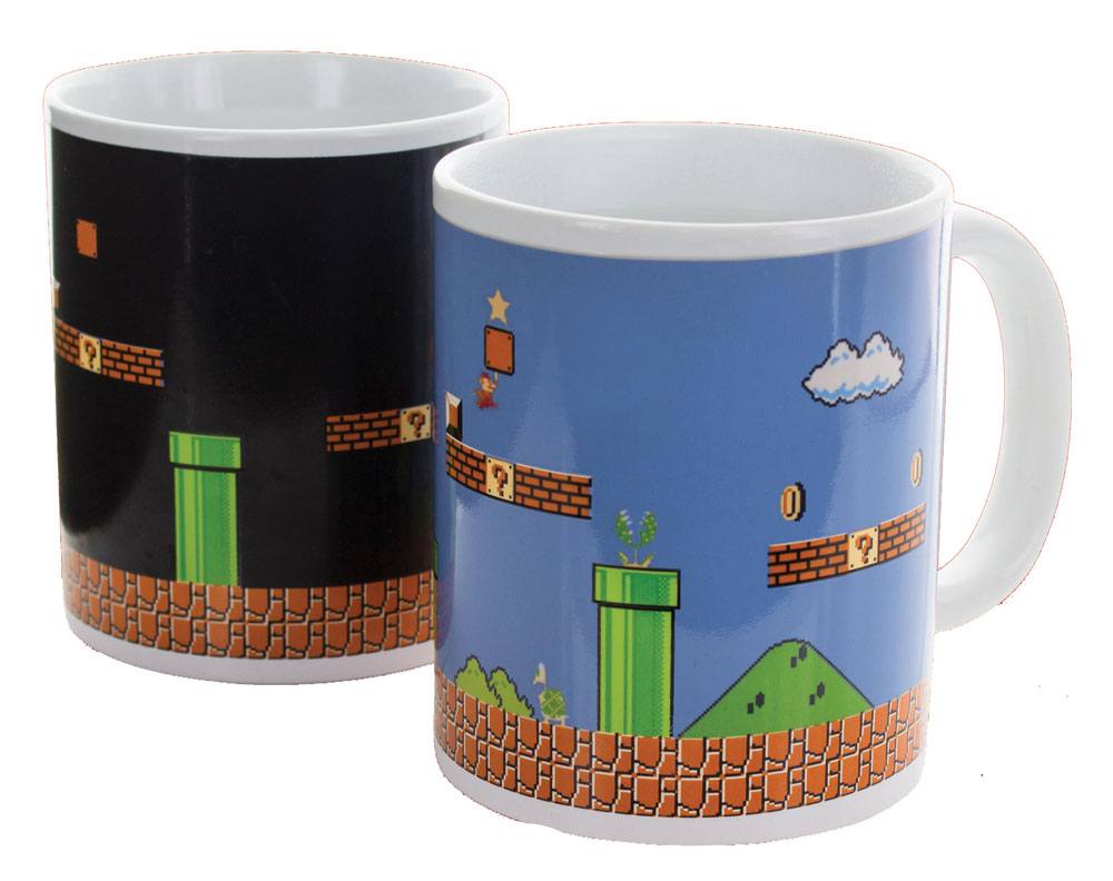 Super Mario Bros. Heat Change Mug - Level Design Paladone Products