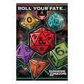 Dungeons & Dragons Posterpaket Rulla Din Öde 61 x 91 cm (4)