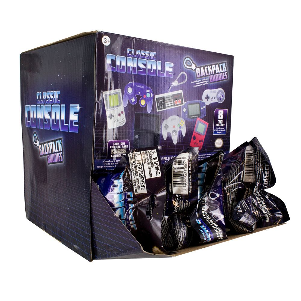 Nintendo Ryggsäck Buddies Mystery Bags Display Classic Console (24) Paladone Products