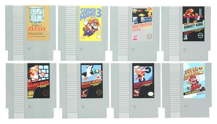 Nintendo: NES Cartridge Coasters