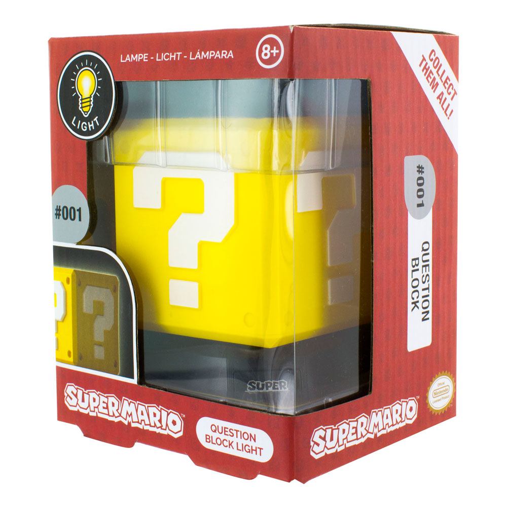 Super Mario 3D Light - Frågetecken Block 10 cm Paladone Products