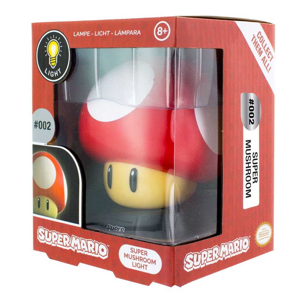 Super Mario 3D Ljus Svamp 10 cm Paladone Products