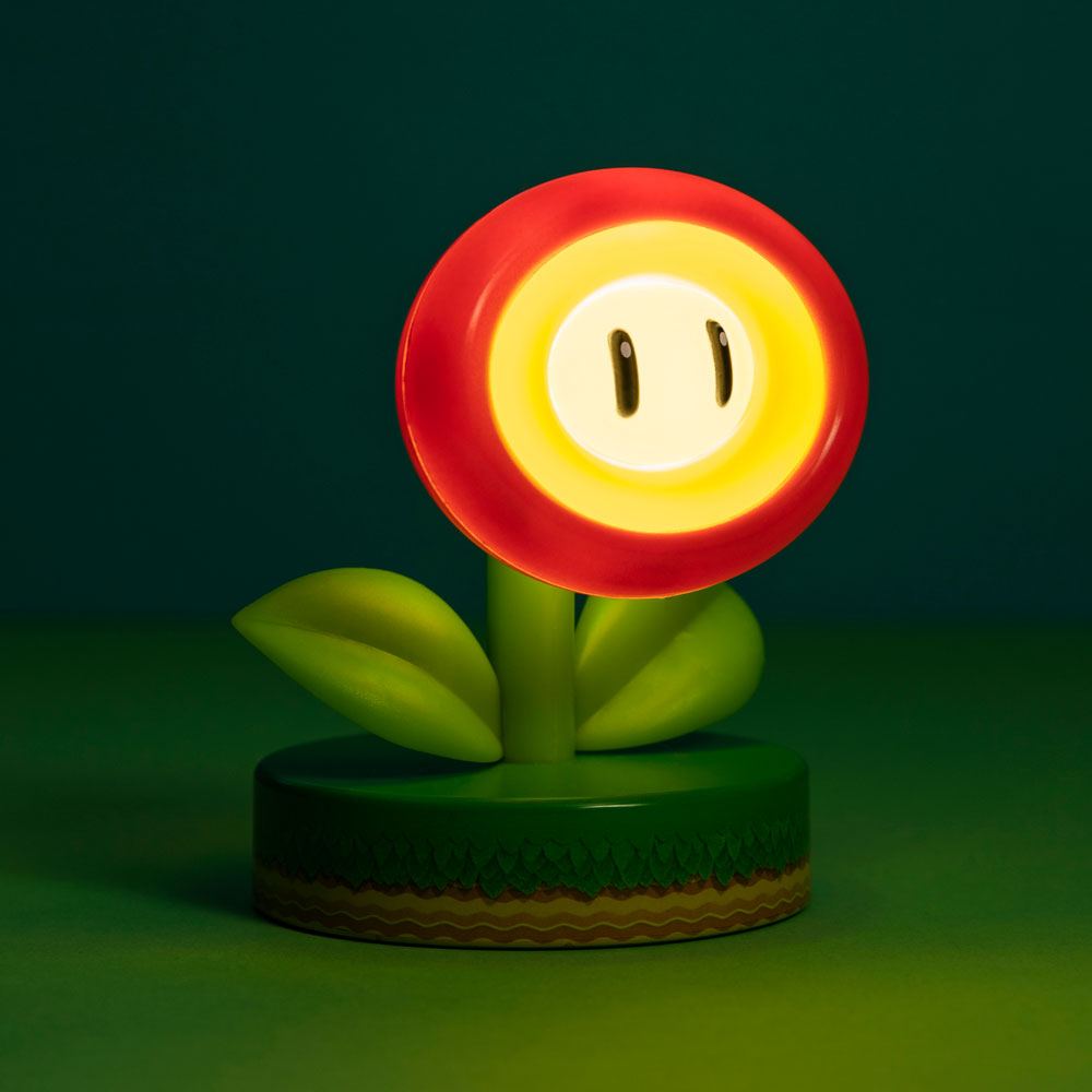 Super Mario Icon Light Fire Flower (V2) Paladone Products