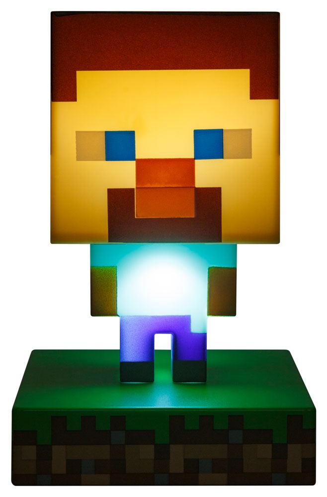Minecraft 3D Ljus Steve Paladone Products