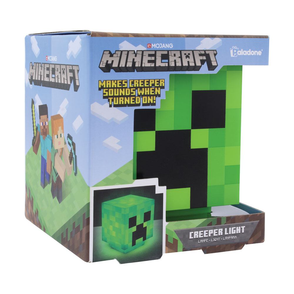 Minecraft Creeper Lampa - Ikonisk 11cm Paladone Products