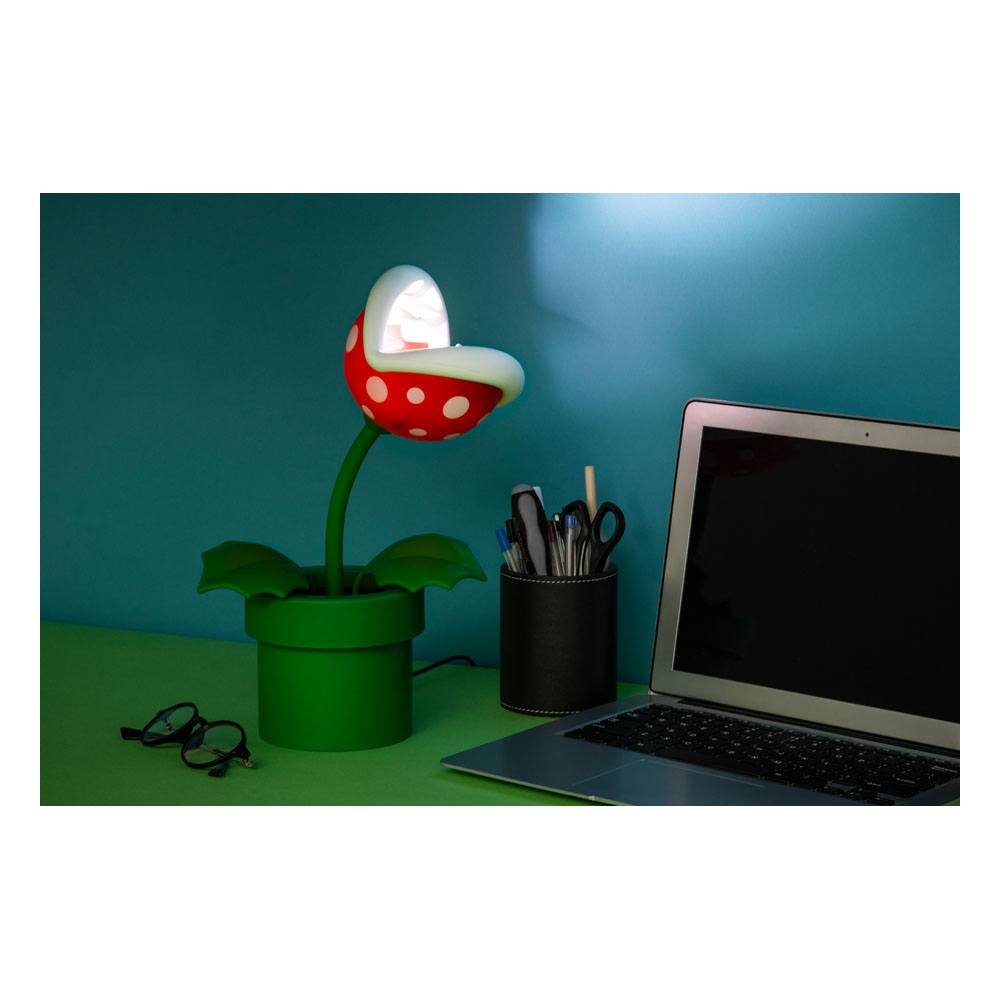 Super Mario Posable Lamp - Mini Piranha Plant Paladone Products