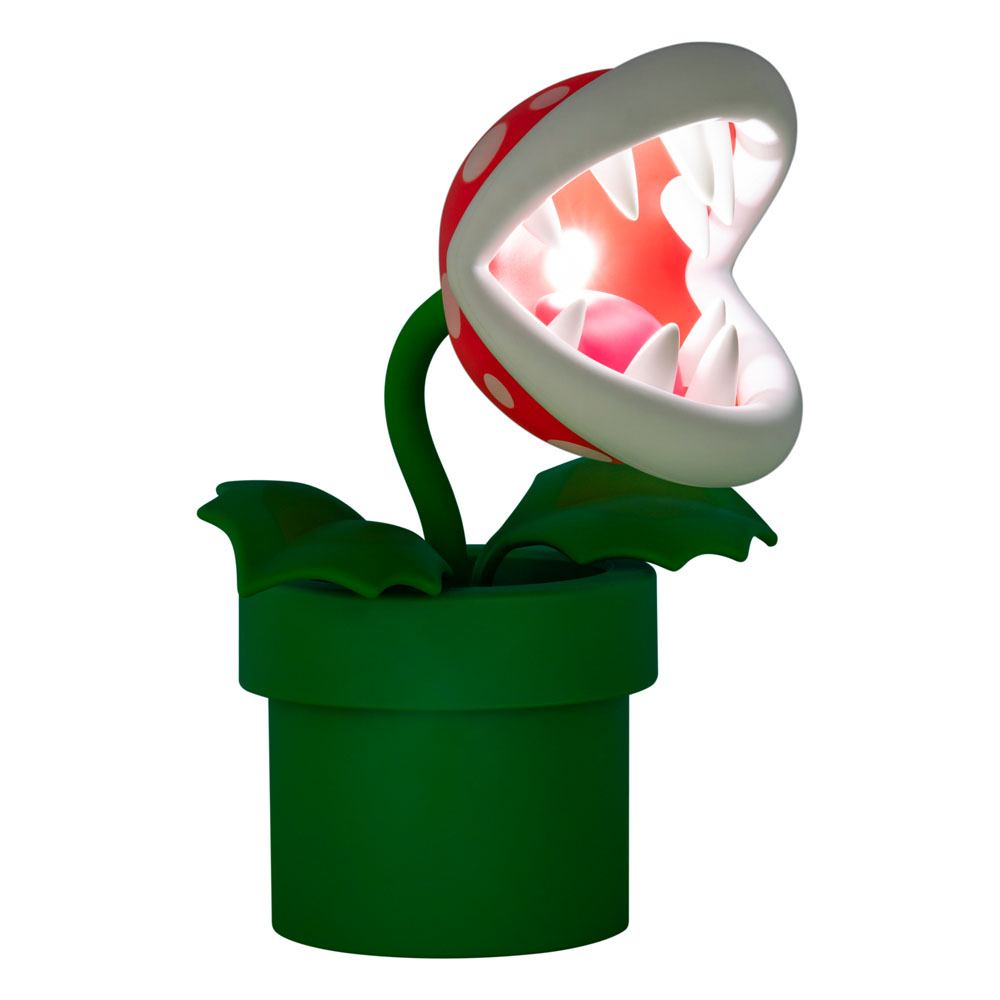 Super Mario Posable Lamp - Mini Piranha Plant Paladone Products