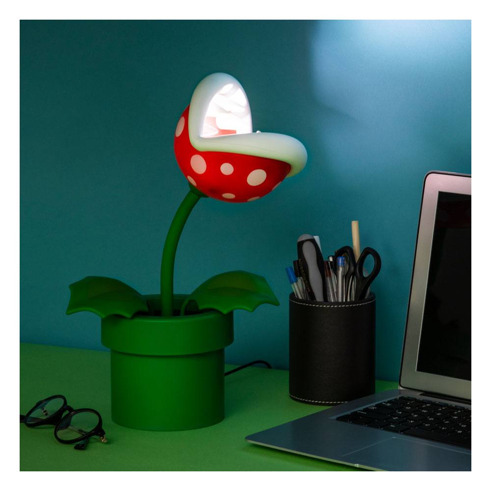 Super Mario Posable Lamp - Mini Piranha Plant Paladone Products