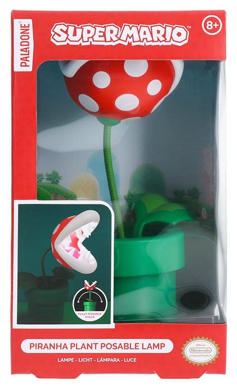 Nintendo Light Mini Piranha Plant Posable V3 22 cm