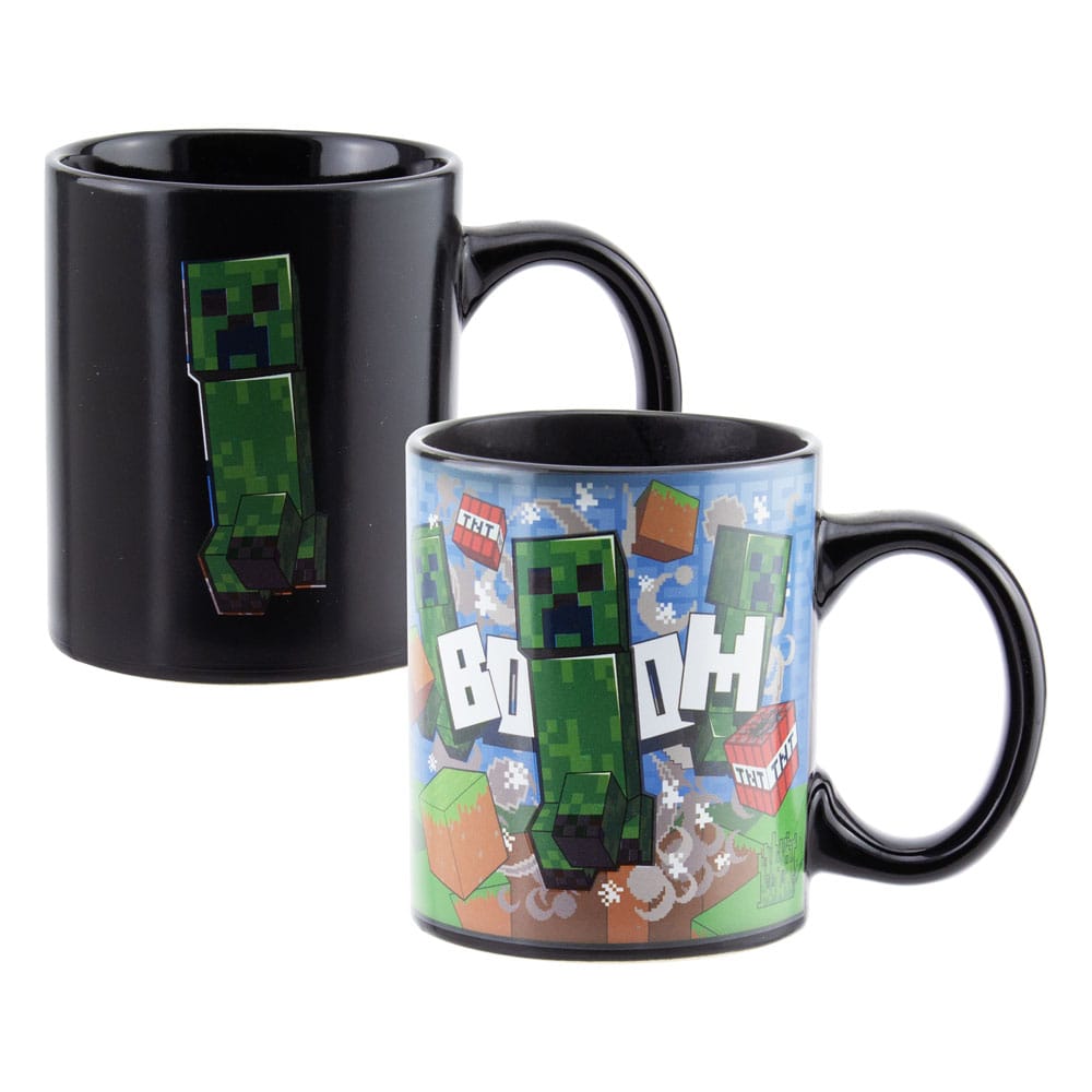 Minecraft Heat Change Mug Creeper Paladone Products