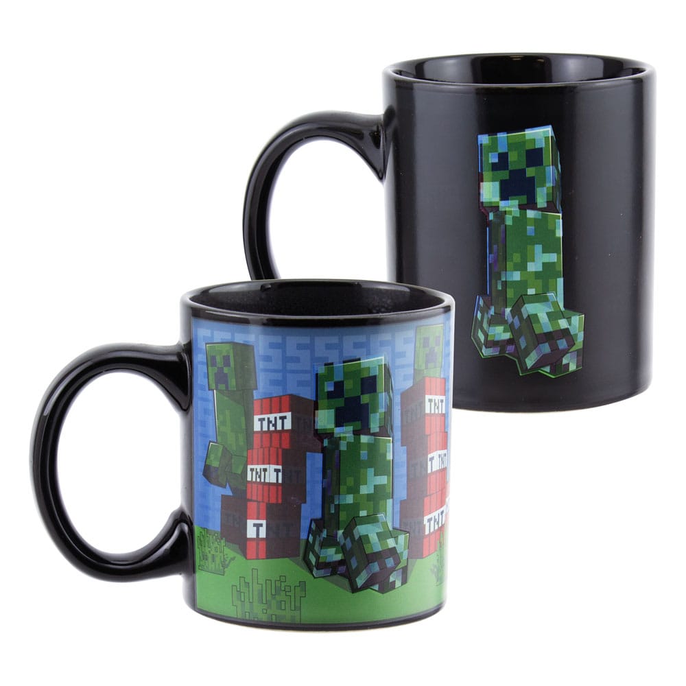 Minecraft Heat Change Mug Creeper Paladone Products