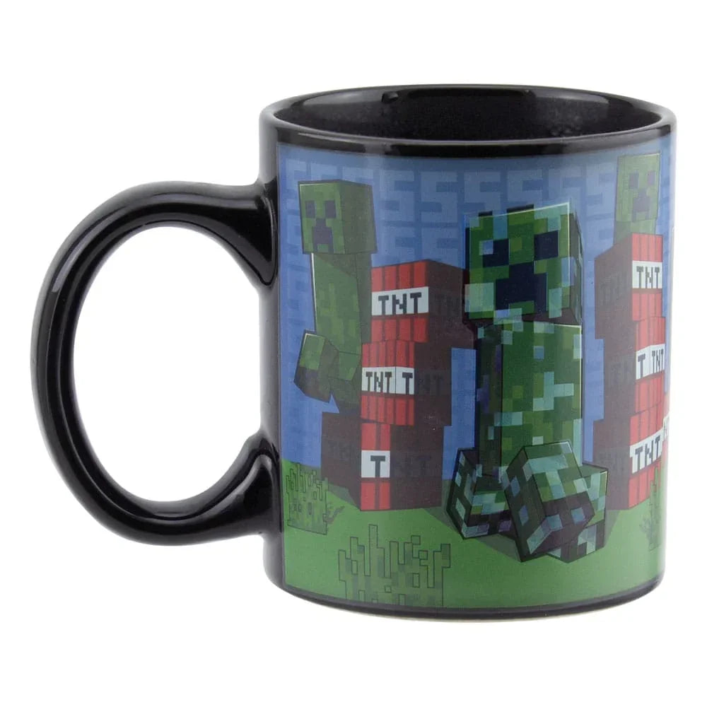 Minecraft Heat Change Mug Creeper Paladone Products