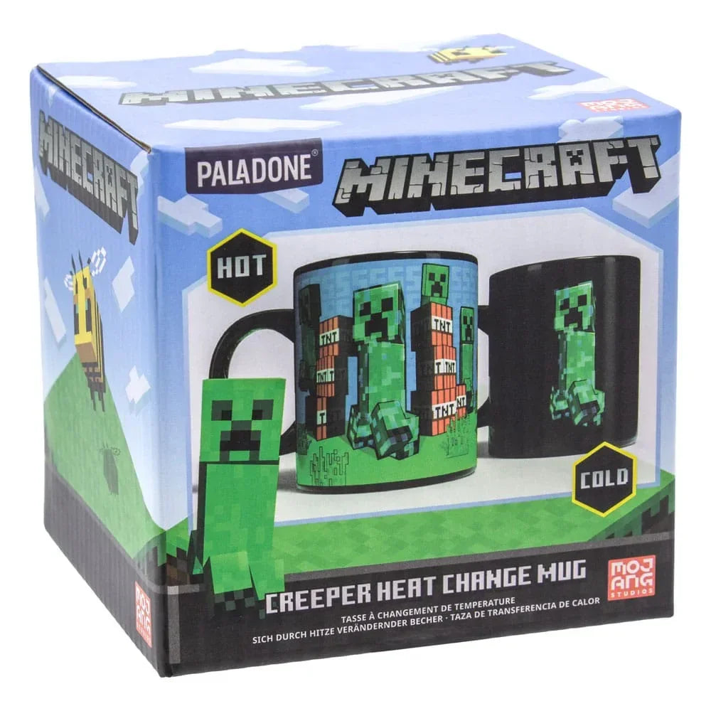 Minecraft Heat Change Mug Creeper Paladone Products