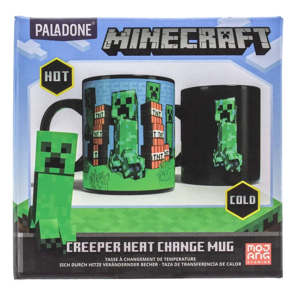 Minecraft Heat Change Mug Creeper Paladone Products