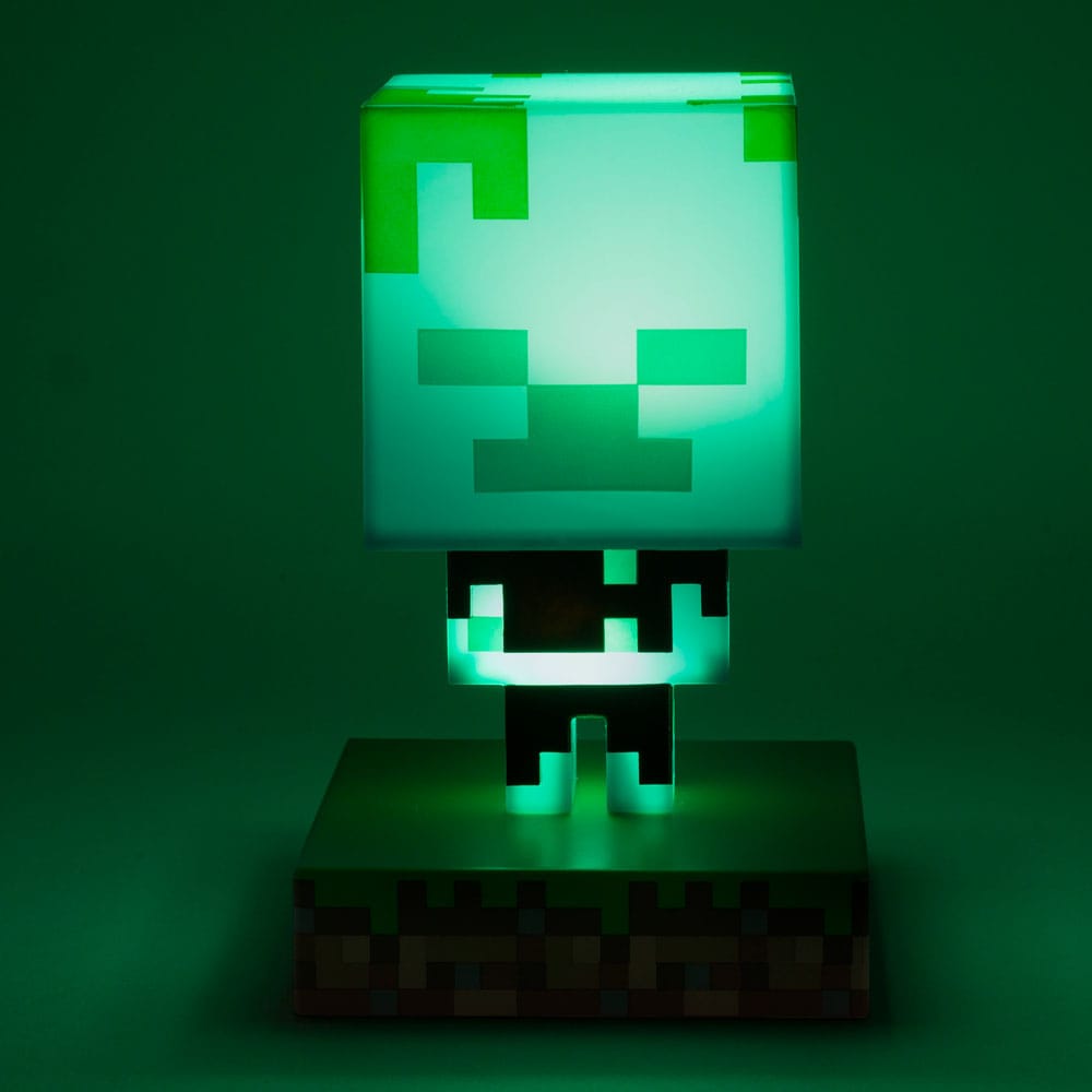 Minecraft Drowned Zombie Icon Light Paladone Products
