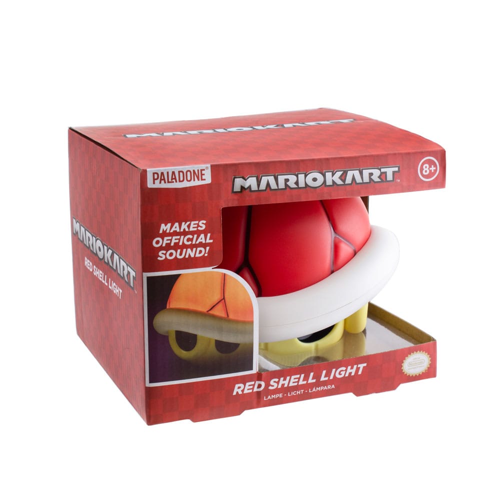 Mario Kart Lampa med Ljud Red Shell 12 cm Paladone Products