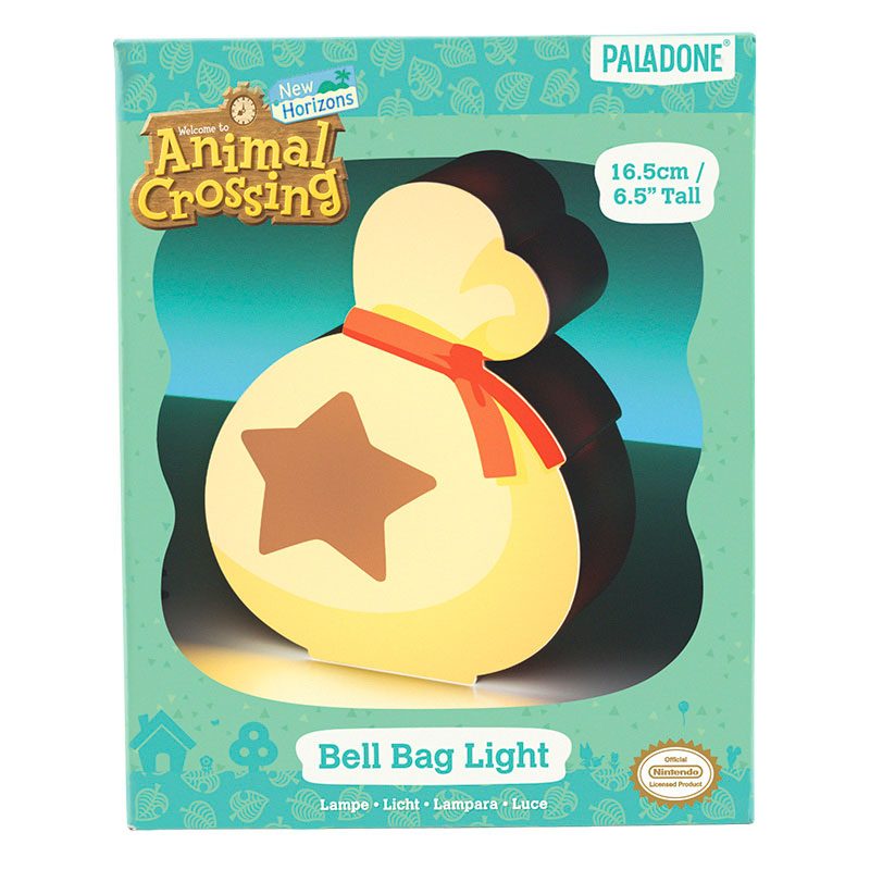 Animal Crossing Box Light Bell Bag 16 cm Paladone Products