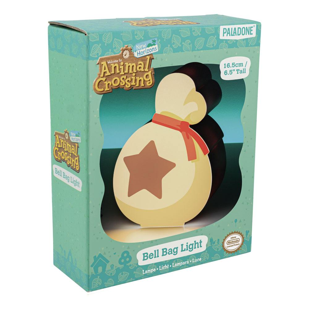 Animal Crossing Box Light Bell Bag 16 cm Paladone Products