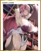 Original Character Figur 1/5 Bar Bunny Illustrerad av oekakizuki 30 cm Pure