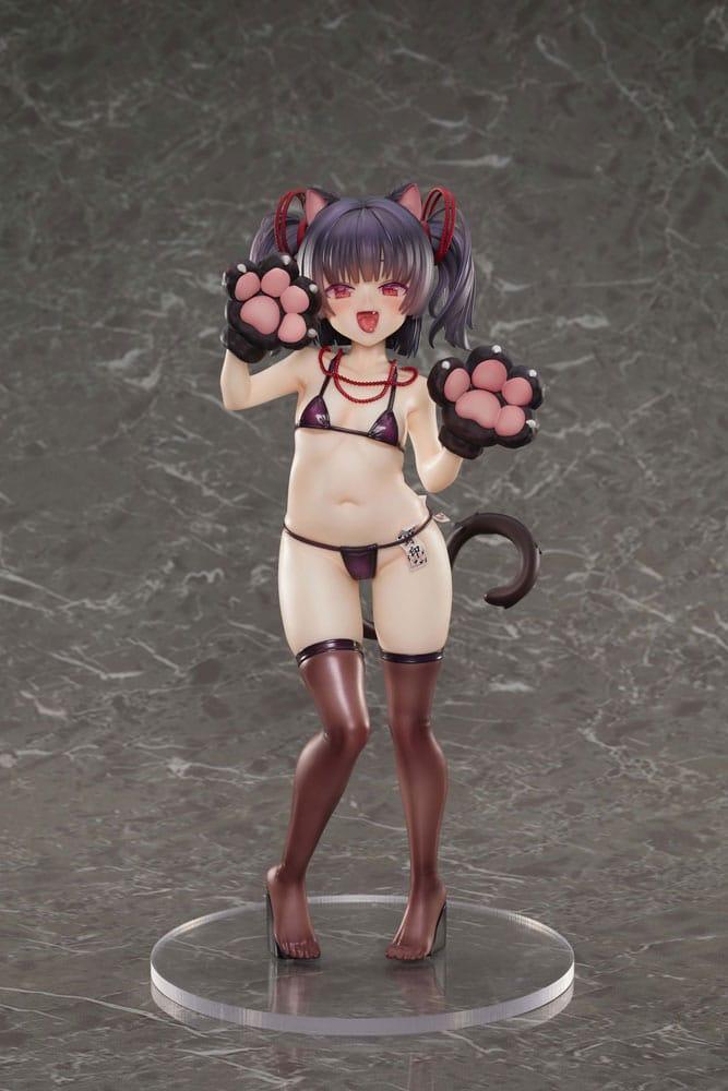 Original Character Figur 1/6 Kamame-chan Cat Costume Ver. Illustrerad av Shuru 24 cm Pure