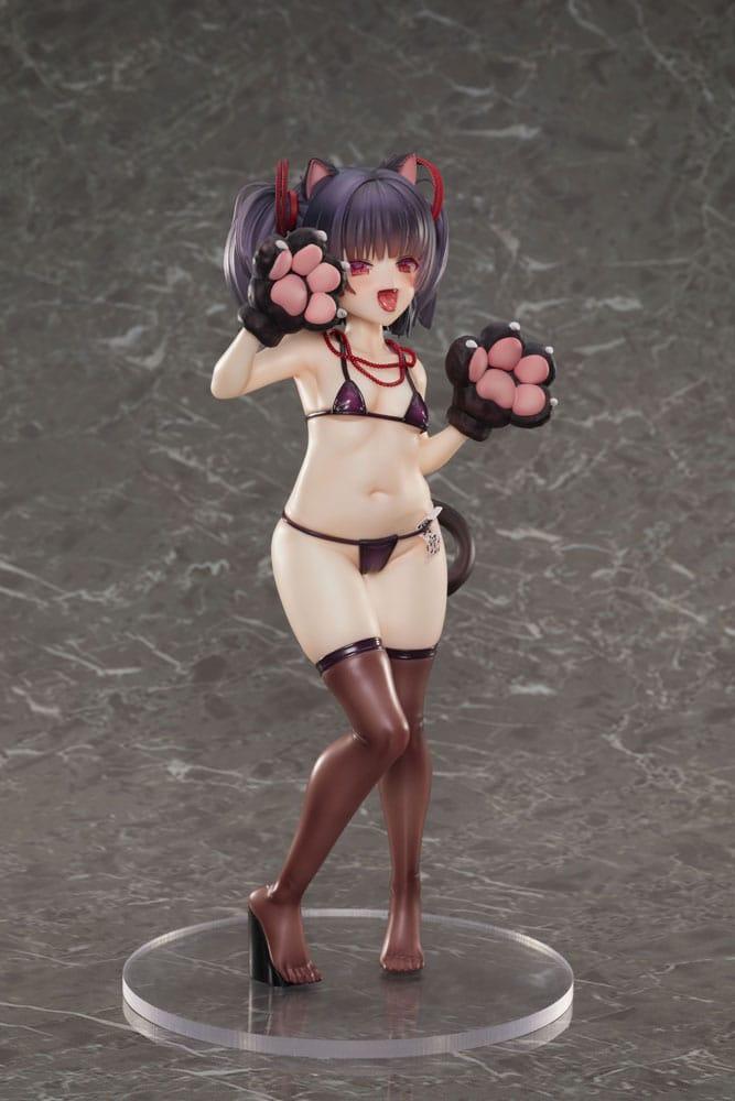 Original Character Figur 1/6 Kamame-chan Cat Costume Ver. Illustrerad av Shuru 24 cm Pure