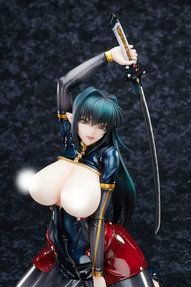 Taimanin RPGX Figur 1/6 Steel Witch Annerose Vajra 18 cm Pure