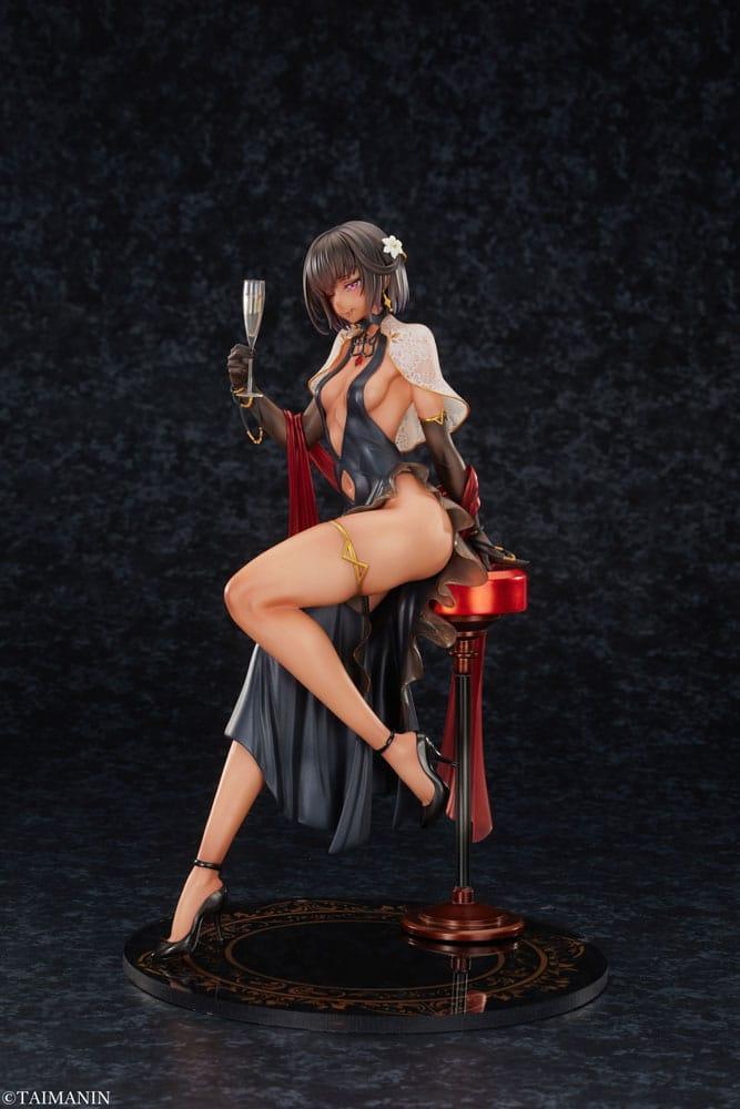 Taimanin RPGX Figur 1/6 Adult Yukikaze Night Party Dress Ver. 26 cm Pure