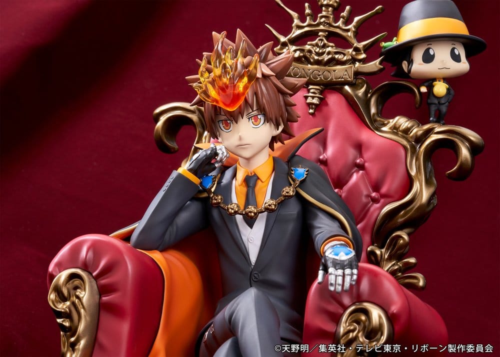 Katekyo Hitman Reborn PVC Figure Tsunayoshi Sawada & Reborn 21 cm