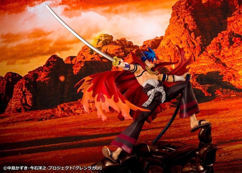 Tengen Toppa Gurren Lagann PVC Figur Kamina & Gurren 27 cm Proof