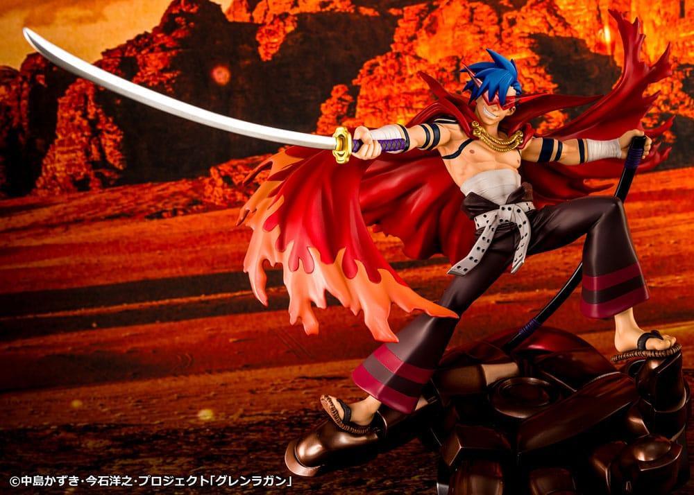 Tengen Toppa Gurren Lagann PVC Figur Kamina & Gurren 27 cm Proof