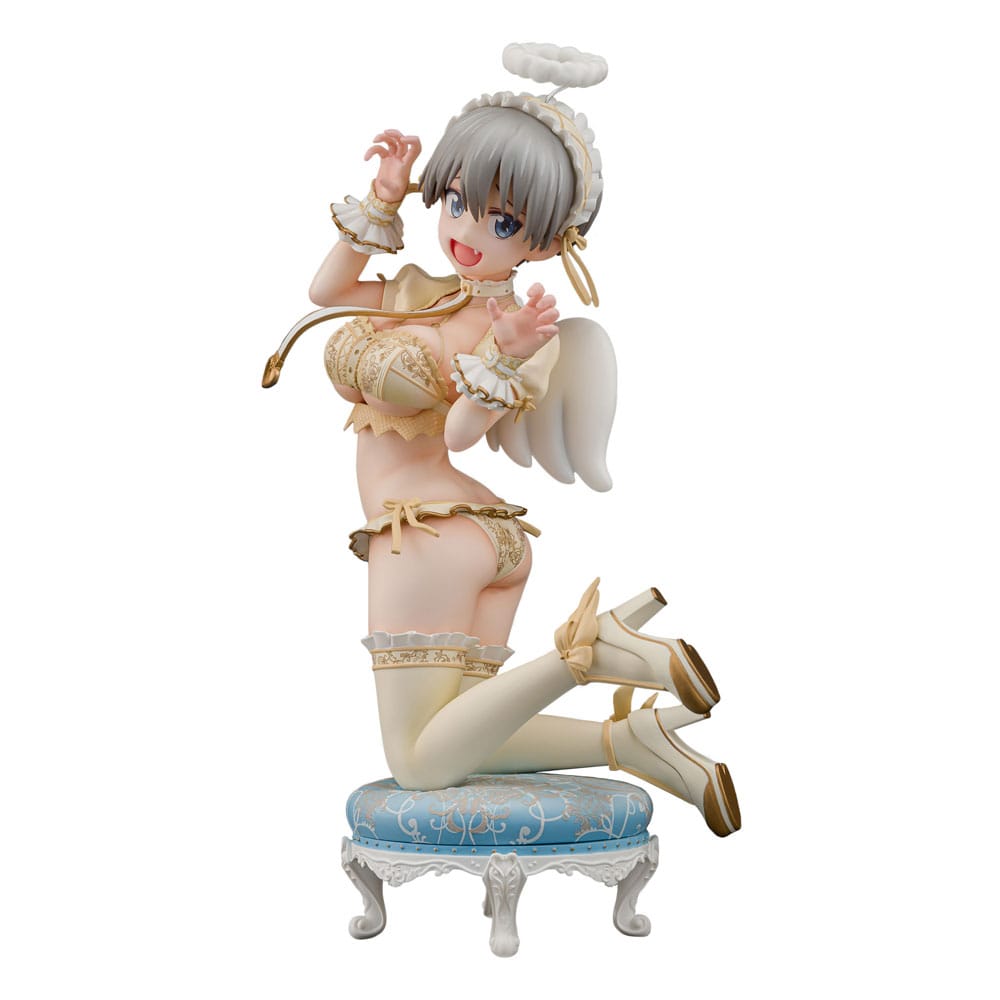 Uzaki-chan Vill Umgås! PVC Figur 1/7 Hana Uzaki Angel Ver. 19 cm Proof