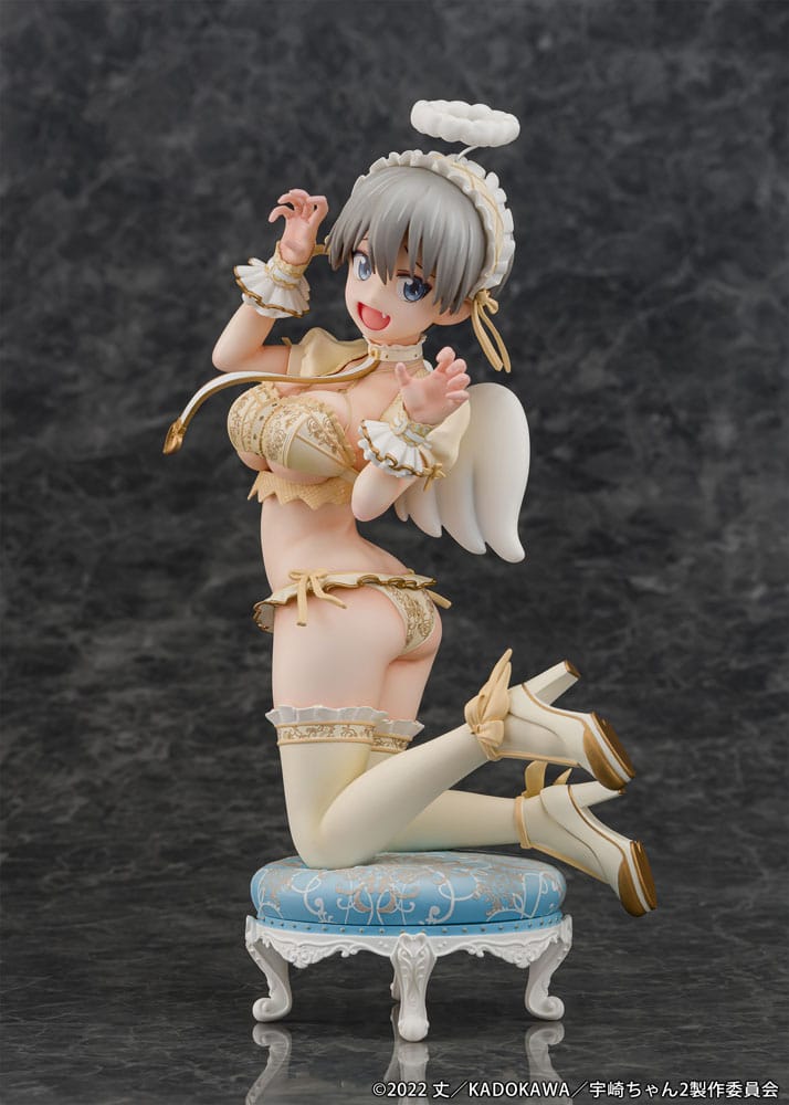 Uzaki-chan Vill Umgås! PVC Figur 1/7 Hana Uzaki Angel Ver. 19 cm Proof
