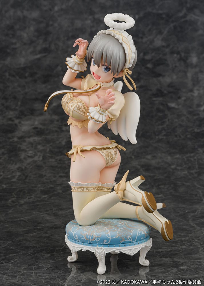 Uzaki-chan Vill Umgås! PVC Figur 1/7 Hana Uzaki Angel Ver. 19 cm Proof