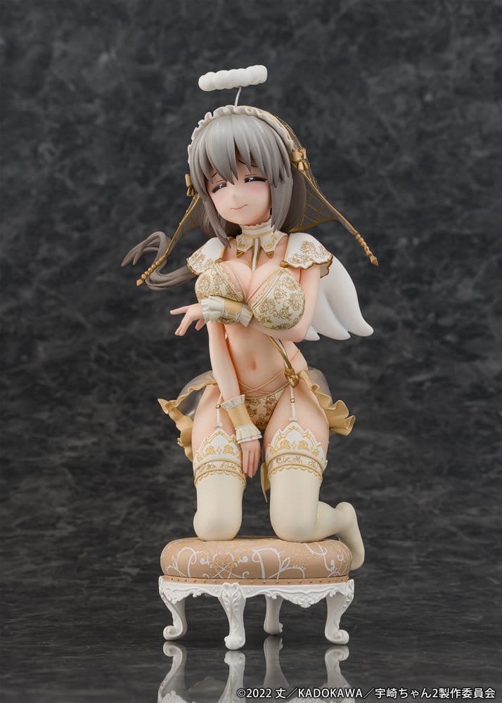 Uzaki-chan Wants to Hang Out! PVC Figure 1/7 Tsuki Uzaki Angel Ver. 19 cm