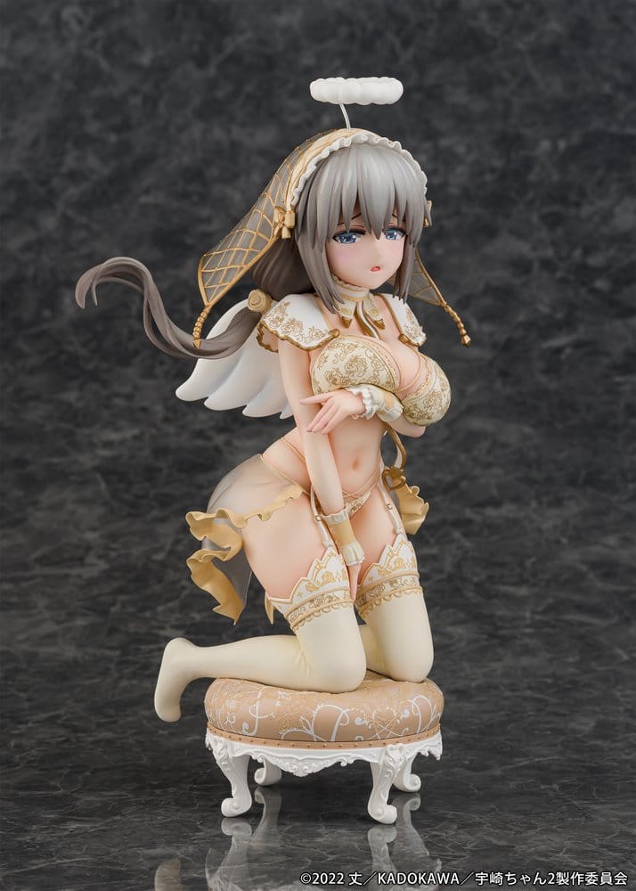 Uzaki-chan Wants to Hang Out! PVC Figure 1/7 Tsuki Uzaki Angel Ver. 19 cm
