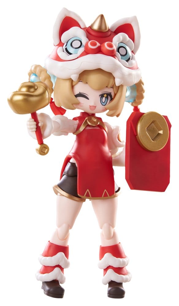 Isekai Ryoko no Techo Plastic Model Kit SP01 New Warrior Lennie Brown New Year Ver. 14 cm