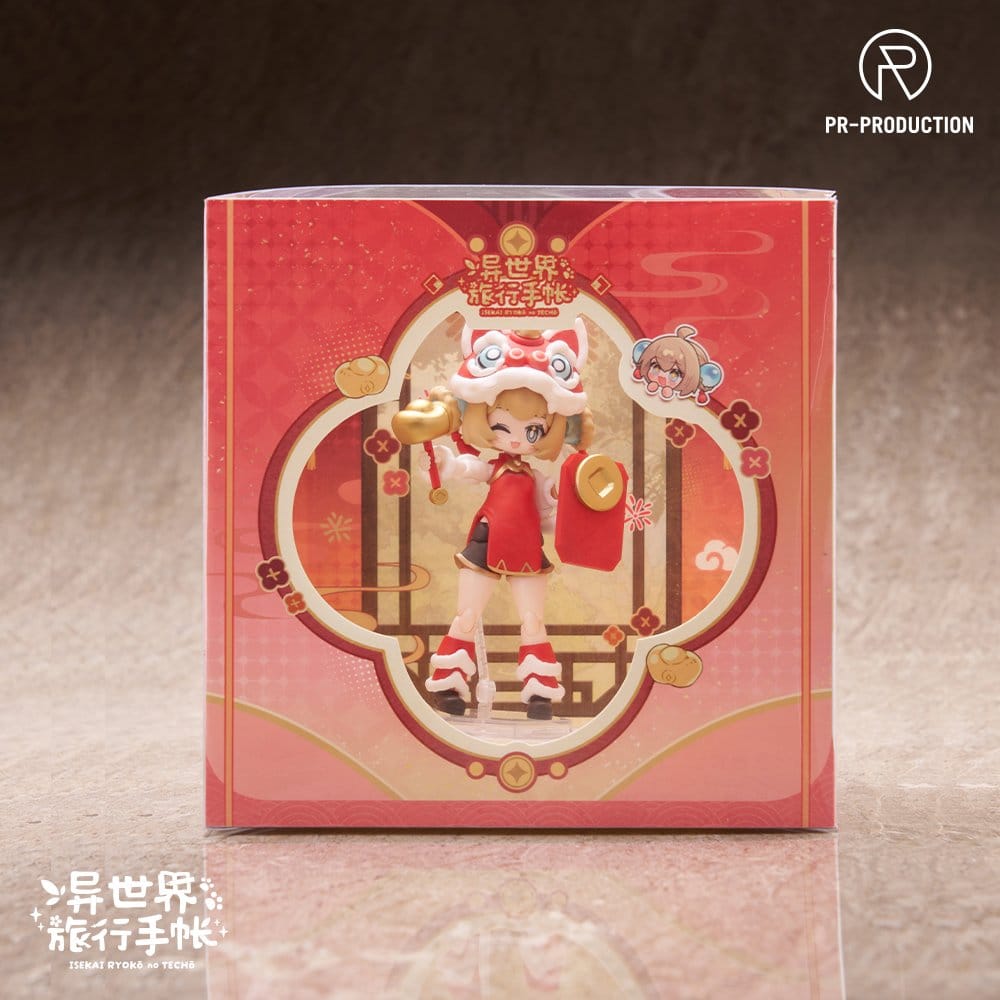 Isekai Ryoko no Techo Plastic Model Kit SP01 New Warrior Lennie Brown New Year Ver. 14 cm