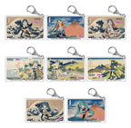 Katsushika Hokusai x Hatsune Miku Acrylic Nyckelringar Blind Box Urval (8)