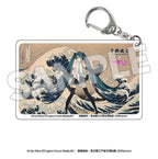Katsushika Hokusai x Hatsune Miku Acrylic Nyckelrings Blind Box Assortment (8)