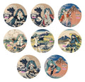 Katsushika Hokusai x Hatsune Miku-pins 6 cm Blind Box-urval (8)