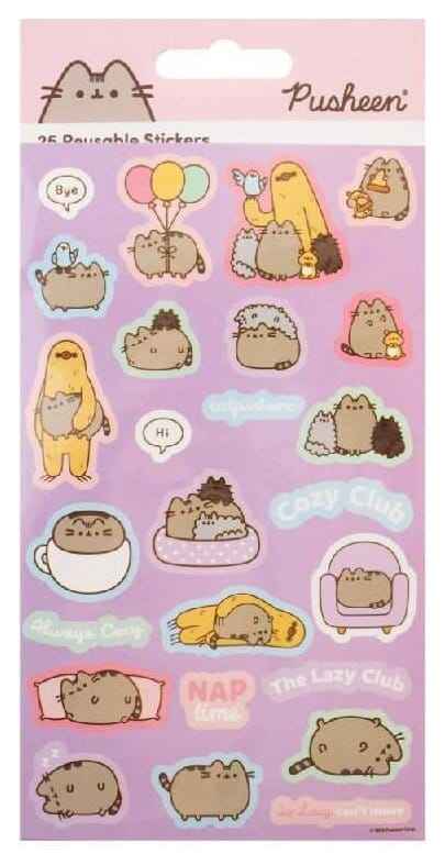 Pusheen Klistermärkespaket (25)