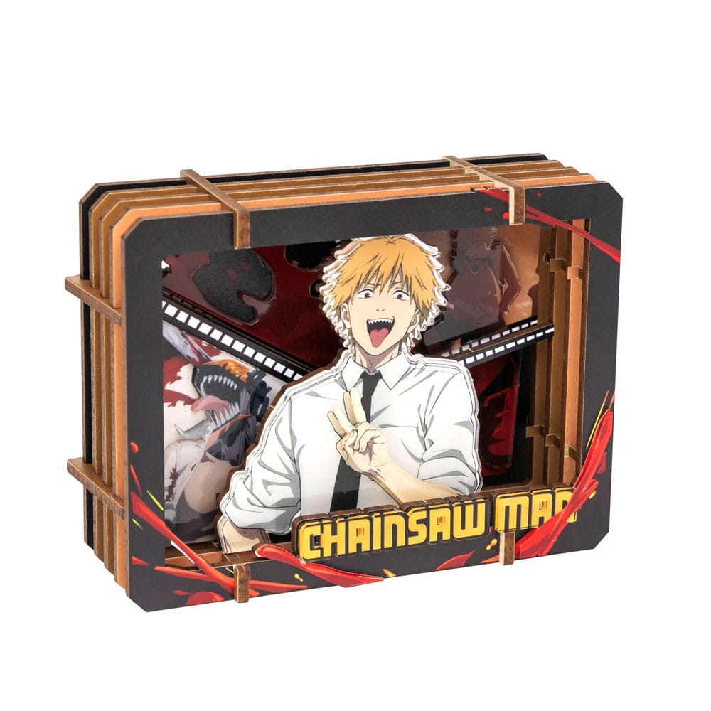 Chainsaw Man Modellkit i Trä - Gallery (S) Denji Puremind