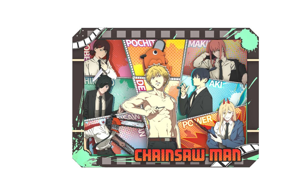 Chainsaw Man Modellkit i Trä (L) – Karaktärer Enade Puremind